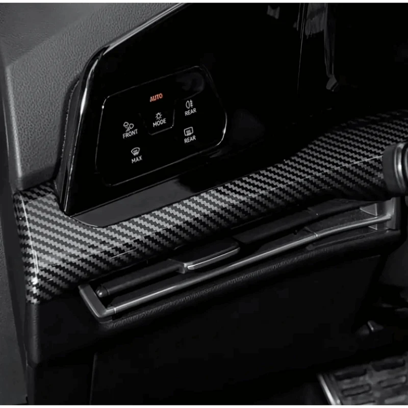 Carbon-Style Leiste Armaturenbrett für Golf 8, GTI, R