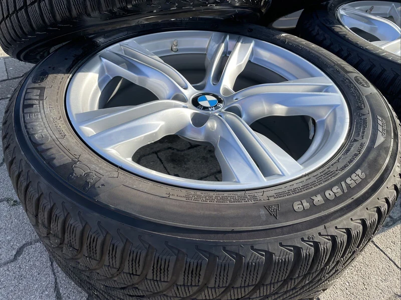 BMW X5 F15 ALUFELGEN M467 RDCI 7846786 MICHELIN RSC WINTERREIFEN 255 50 R19 107V