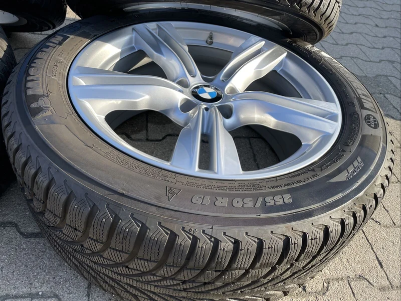 BMW X5 F15 ALUFELGEN M467 RDCI 7846786 MICHELIN RSC WINTERREIFEN 255 50 R19 107V
