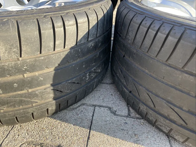 BMW E63 E64 ALUFELGEN Styling 121 TN 6760629 & 6760630 SOMMERREIFEN BRIDGESTONE