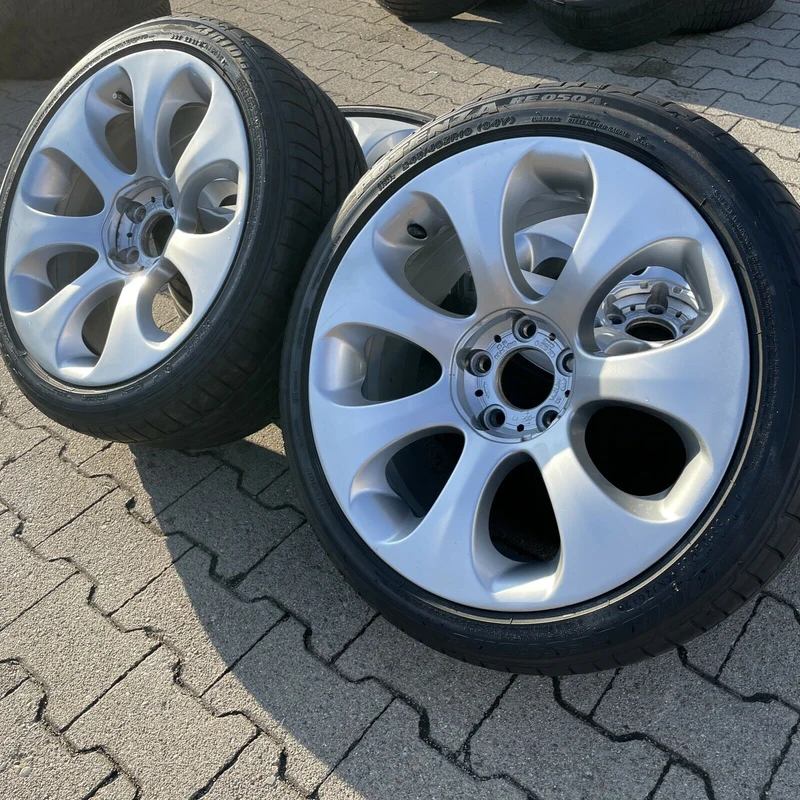 BMW E63 E64 ALUFELGEN Styling 121 TN 6760629 & 6760630 SOMMERREIFEN BRIDGESTONE