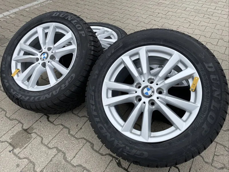 BMW X5 F15 ALUFELGEN STYLE 446 DUNLOP WINTERREIFEN 255 55 R18 109H RSC 6853952