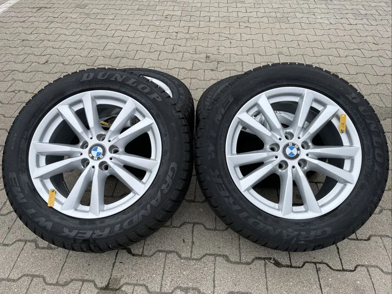 BMW X5 F15 ALUFELGEN STYLE 446 DUNLOP WINTERREIFEN 255 55 R18 109H RSC 6853952