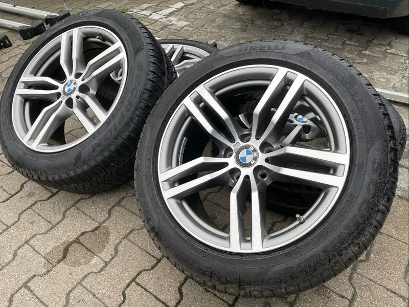 BMW X6 F16 ALUFELGEN M623 TN 7850070 & 7849629 WINTERREIFEN PIRELLI RUNFLAT RDCI