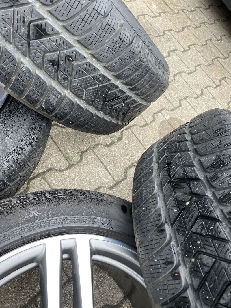 BMW X6 F16 ALUFELGEN M623 TN 7850070 & 7849629 WINTERREIFEN PIRELLI RUNFLAT RDCI