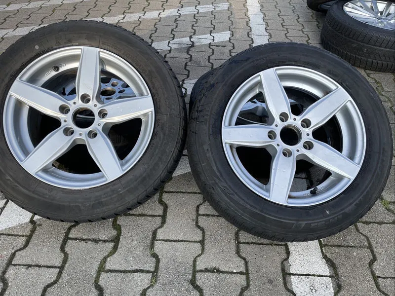 BMW F30 F31 DEZENT Alufelgen WINTERREIFEN 205 60 R16 92H KBA 49257 ET31