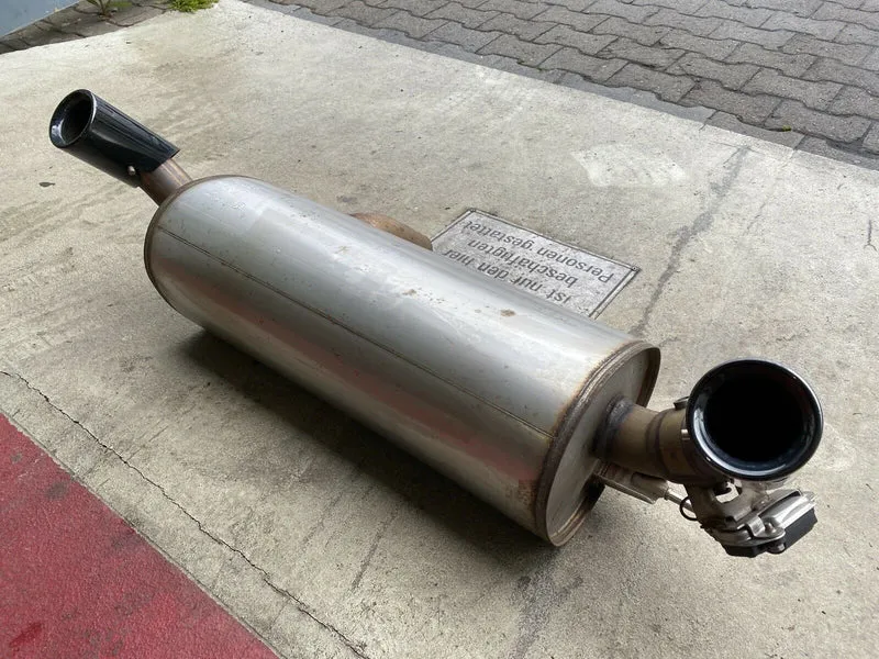 BMW F20 F21 M PAKET 135i Auspuff Endschalldämpfer Auspuffanlage 7602290