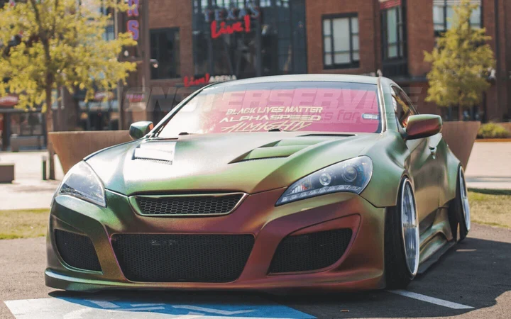 Overfender vorne Genesis Coupe 09-15