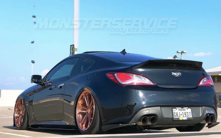Ducktail Spoileransatz Genesis Coupe