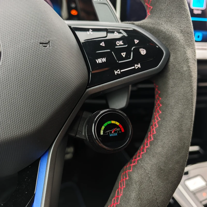 R8 Style Lenkrad Knöpfe Digital für Golf 8, GTI, R inkl. Einbau