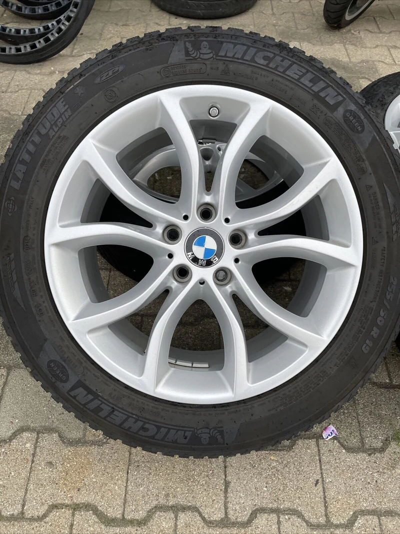 BMW X6 F16 Alufelgen Style 594 RDCI 9J 19 IS48 & 18 Winterreifen 255 50 R19 107V