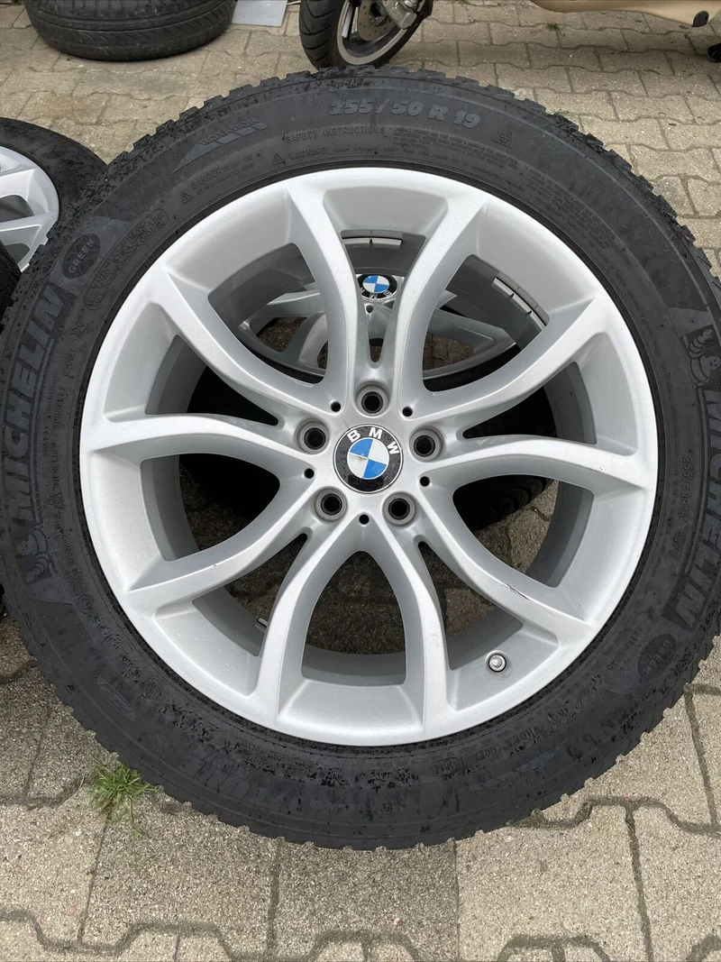 BMW X6 F16 Alufelgen Style 594 RDCI 9J 19 IS48 & 18 Winterreifen 255 50 R19 107V