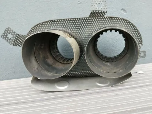 Original Ferrari California T links Auspuff Auspuff Gitter TAILPIPE 88239900