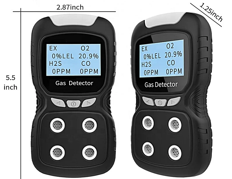 4 Gase Multi-Gasdetektor