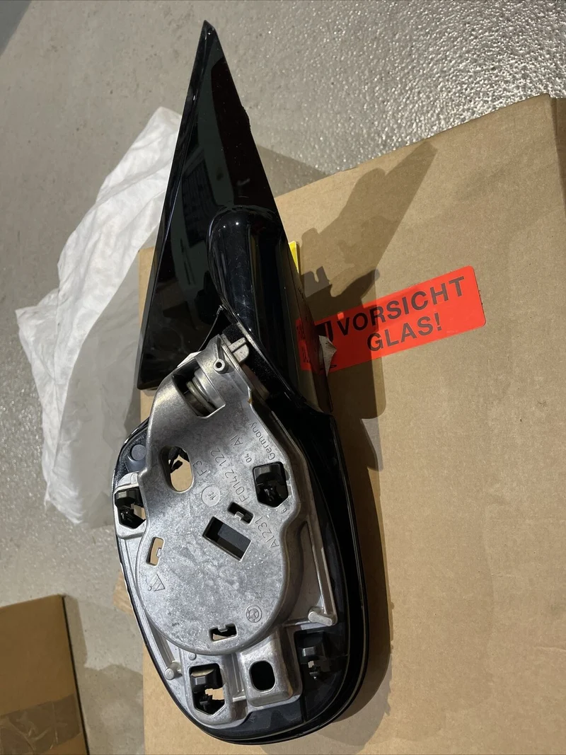 BMW 1er E82 E88 E81 M Aussenspiegel beheizt GLANZ SCHWARZ SHADOW LINE 7282044