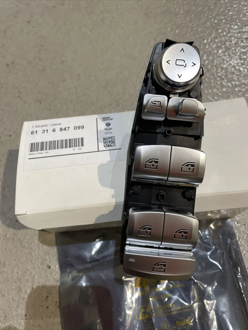 BMW X4 G02 X3 G01 G20 G30 G32 Schaltzentrum Tür Fenster 6847099 Bedieneinheit