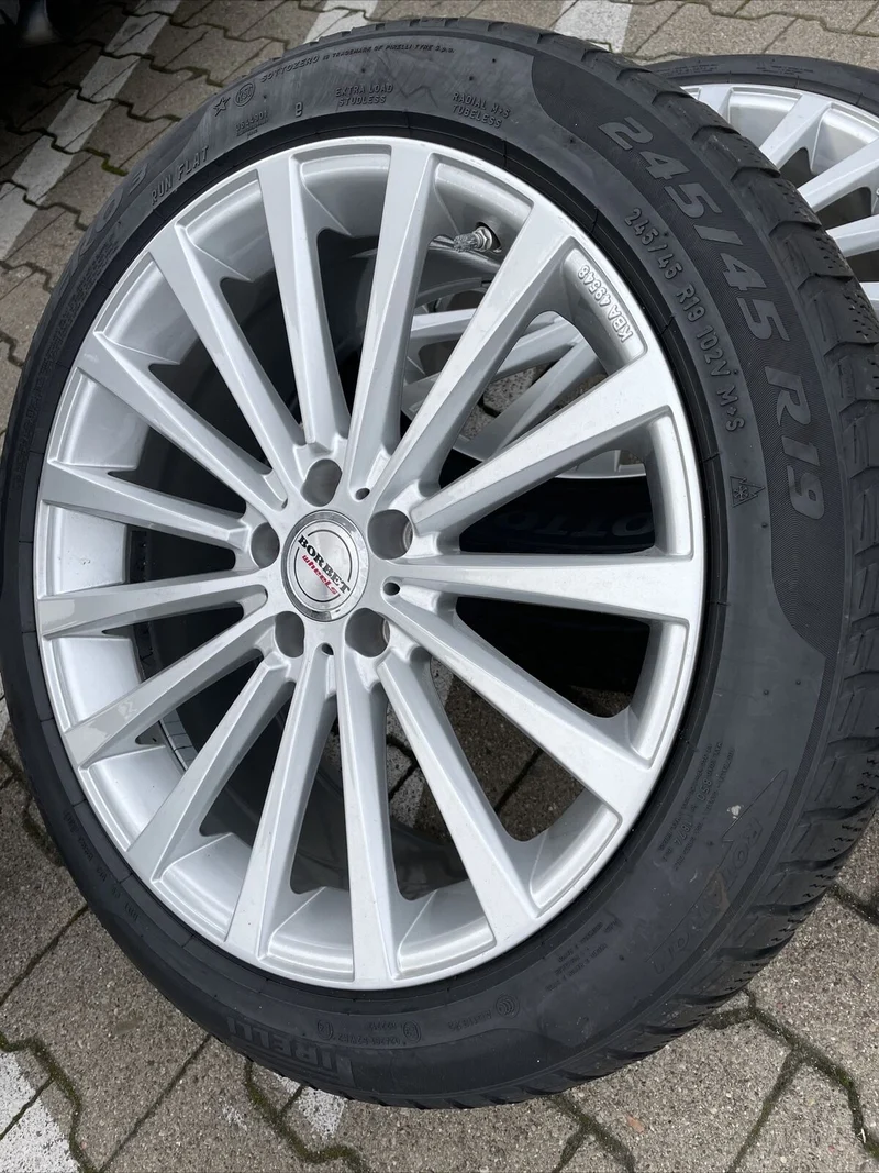 BMW G11 G12 Alufelgen Winterreifen Borbet RDCI RSC 245 45 R19 102V KBA 49548