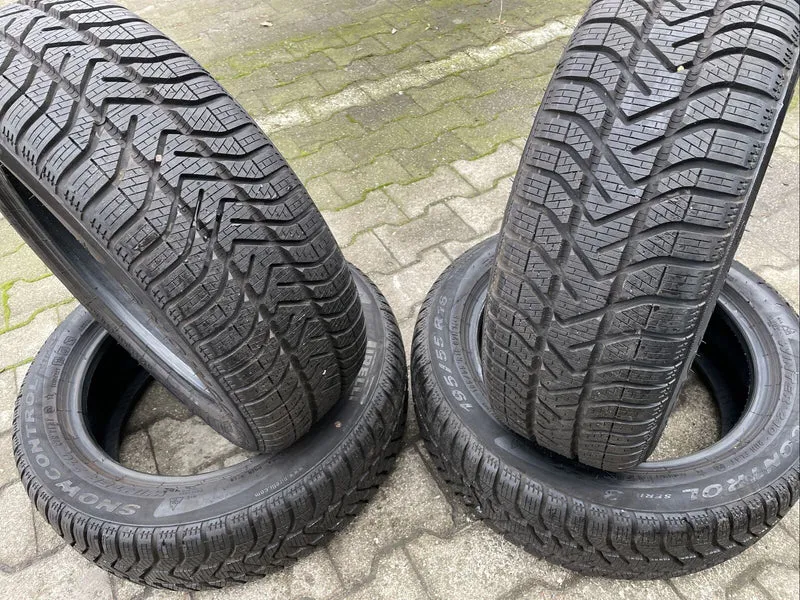 4x BMW Winterreifen RSC Runflat PIRELLI Snowcontrol 195 55 R16 87H DOT4019