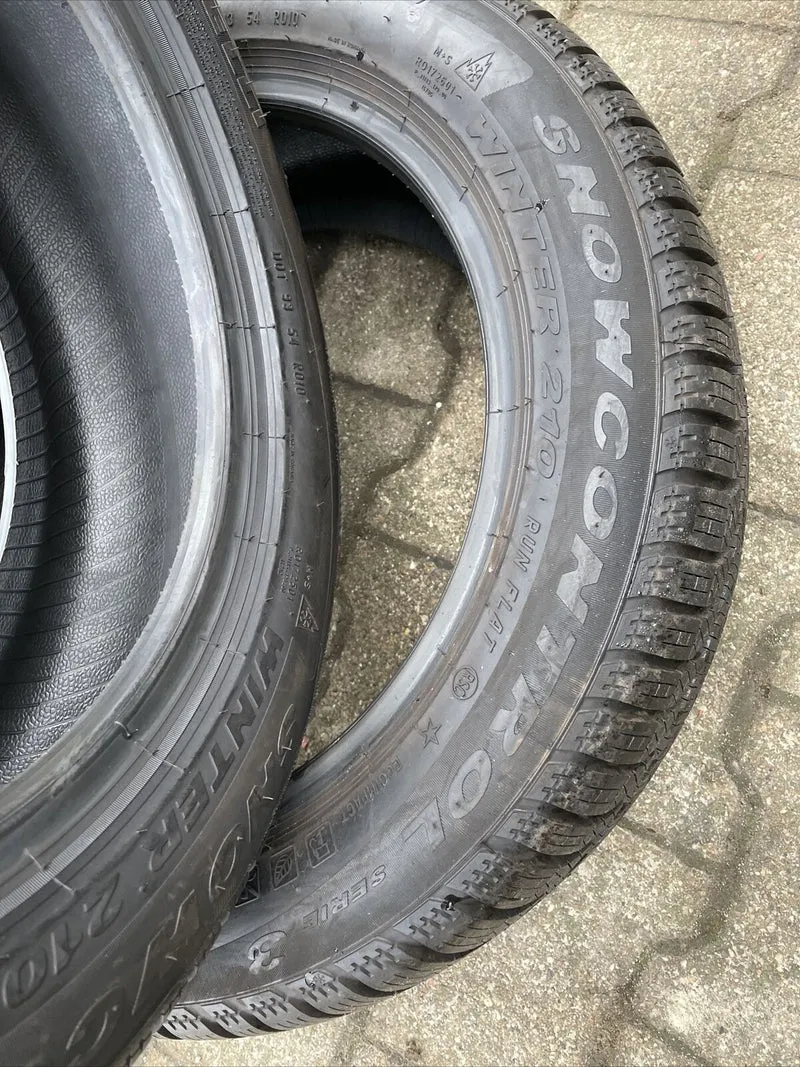 4x BMW Winterreifen RSC Runflat PIRELLI Snowcontrol 195 55 R16 87H DOT4019