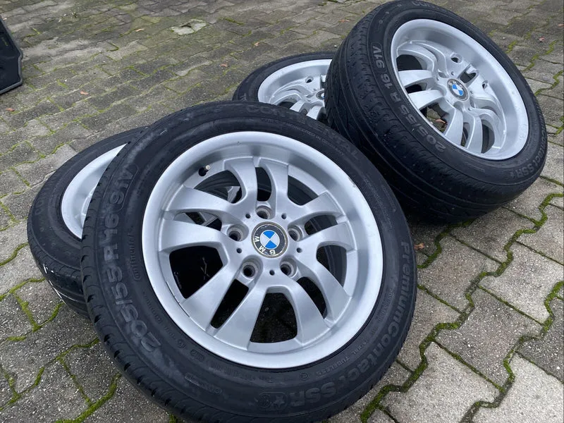 BMW E90 E91 Alufelgen Styling 154 Sommerreifen 6775593 RSC 205 55 R16 91V Conti