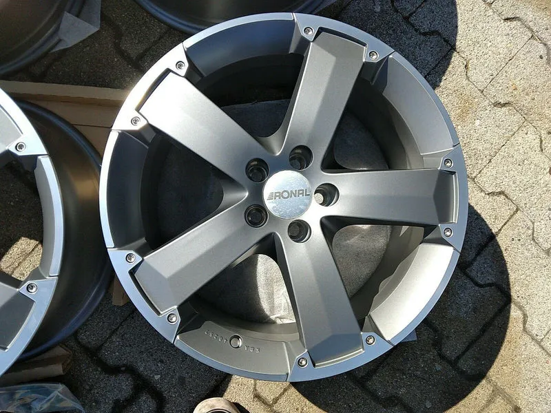 BMW AUDI Mercedes 17" RONAL R47 Alufelgen NB82 Anthrazit hornkopiert KBA 46257