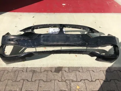 ORIG BMW F32 F33 F36 LCI FACELIFT Stoßstange PDC SPORTLINE Black Saphire 7294651