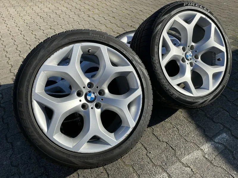 ORIG. BMW X5 E70 F15 Y SPEICHE 214 Alufelgen DUNLOP WINTERREIFEN 20 ZOLL RSC X6