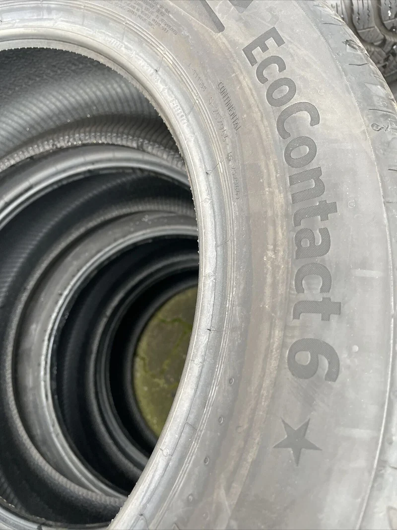 4x NEUW. CONTINENTAL ECO CONTACT 6 SOMMERREIFEN 225 55 R17 97W DOT2820
