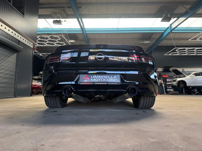 Nissan 400Z Abgasanlage Einzelanfertigung TÜV