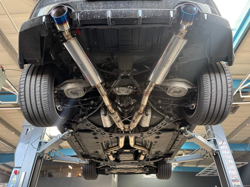 Nissan 400Z Abgasanlage Einzelanfertigung TÜV