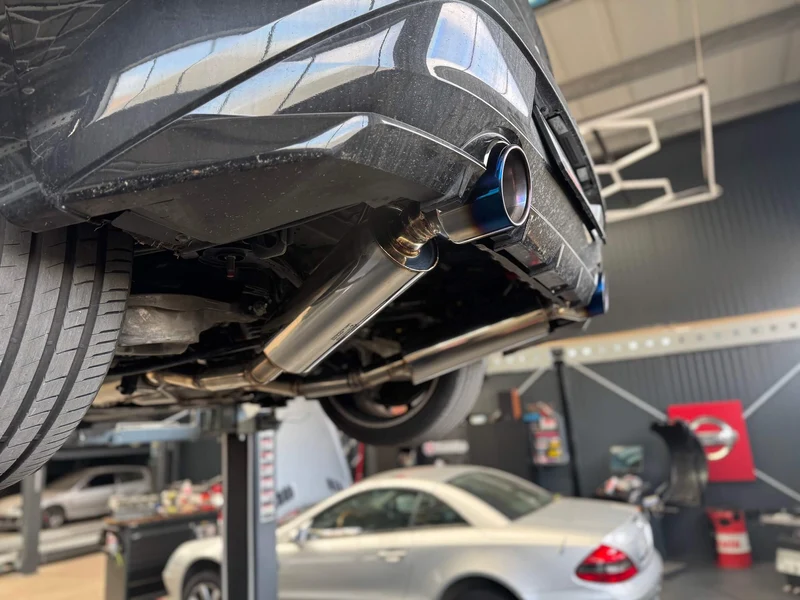Nissan 400Z Abgasanlage Einzelanfertigung TÜV