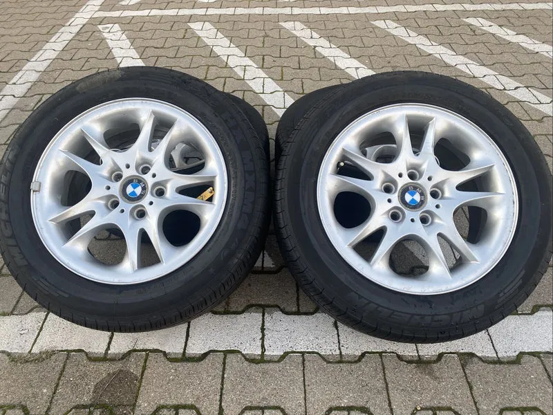ORIGINAL BMW X3 E83 ALUFELGEN Styling 111 Sommerreifen 235 55 R17 99H 3401199