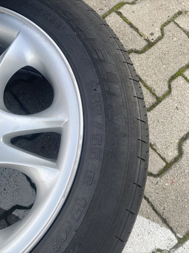 ORIGINAL BMW X3 E83 ALUFELGEN Styling 111 Sommerreifen 235 55 R17 99H 3401199