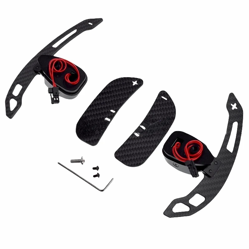 Magnetische Schaltwippen/Paddles Carbon für Mercedes W212, W204, W221
