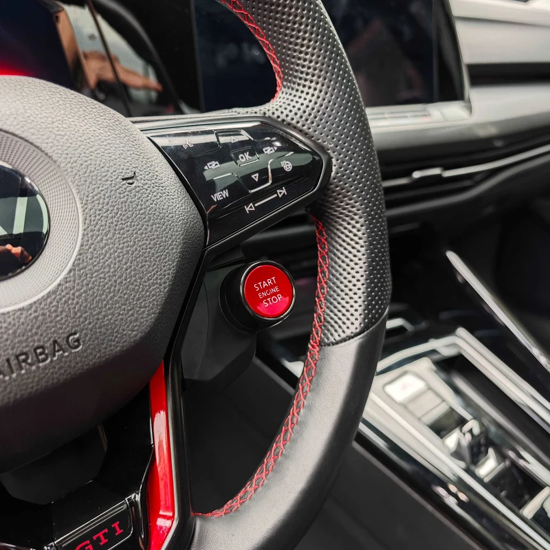 R8 Style Lenkrad Knöpfe für Audi A3, A4 A5, A6, A7, TT, Q2, Q3, Q5