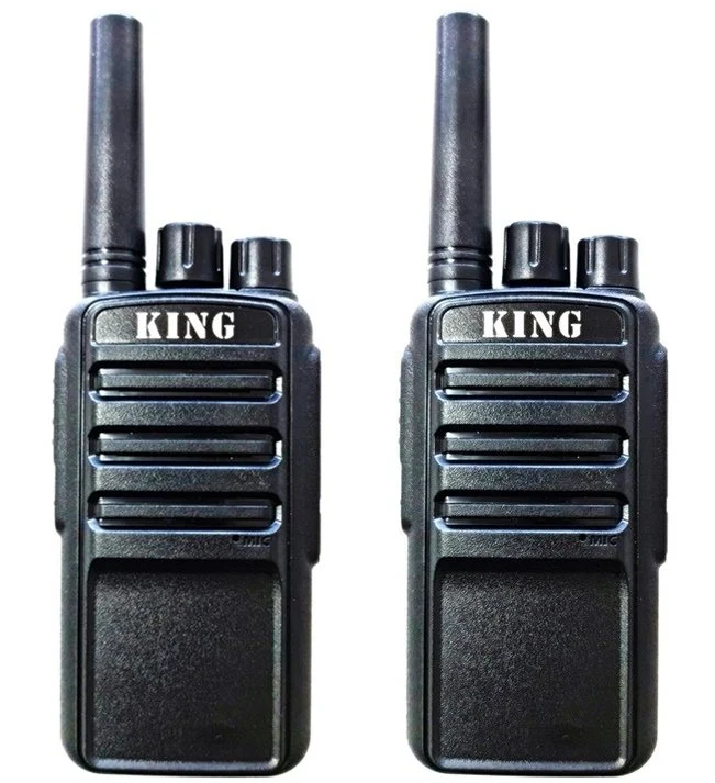Paar wiederaufladbare Walkie-Talkies KING 6