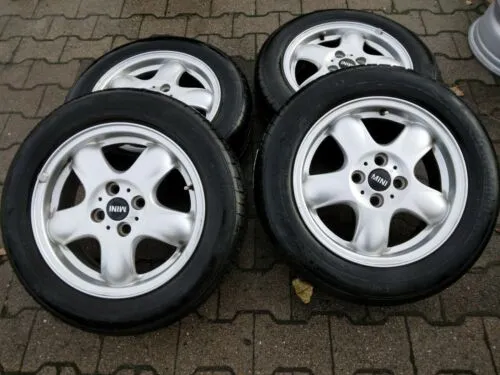 MINI Cooper R56 R50 Alufelgen 5 Star Sommerreifen 175 65 R15 84H TN 6768498
