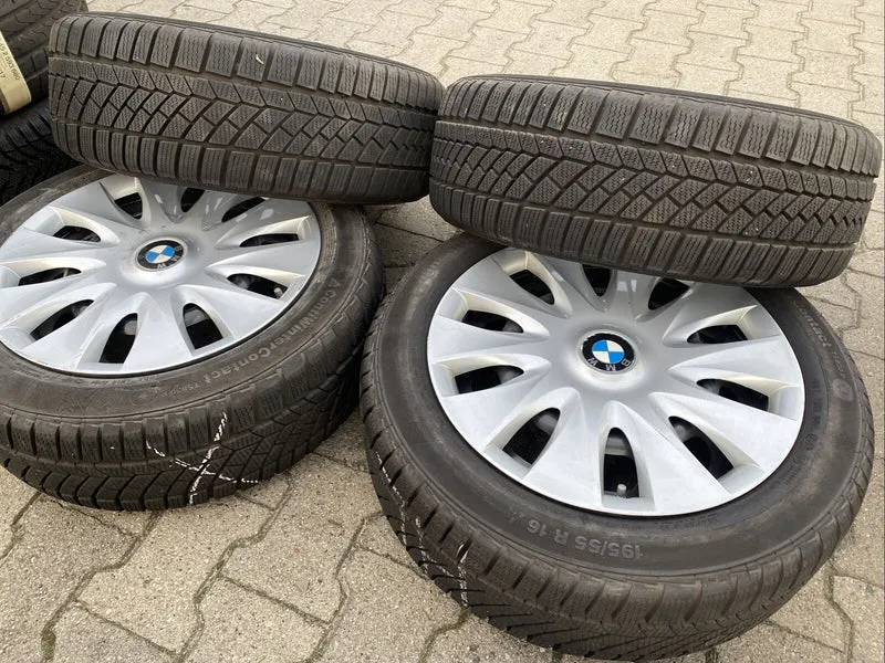 BMW F20 F21 F22 WINTERREIFEN 195 55 R16 87H RSC Runflat RDCI SENSOREN RADKAPPEN