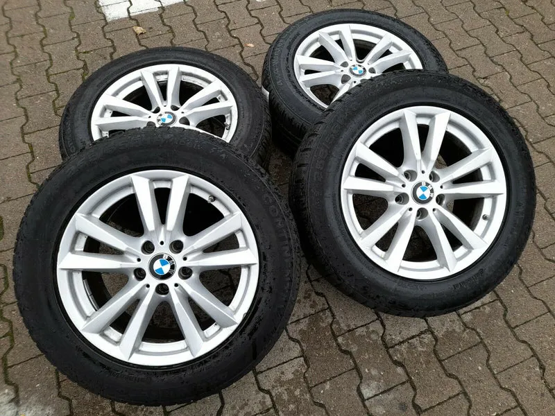 BMW X5 F15 ALUFELGEN STYLE 446 WINTERREIFEN 255 55 R18 109H RDCI 6853952 DOT3418