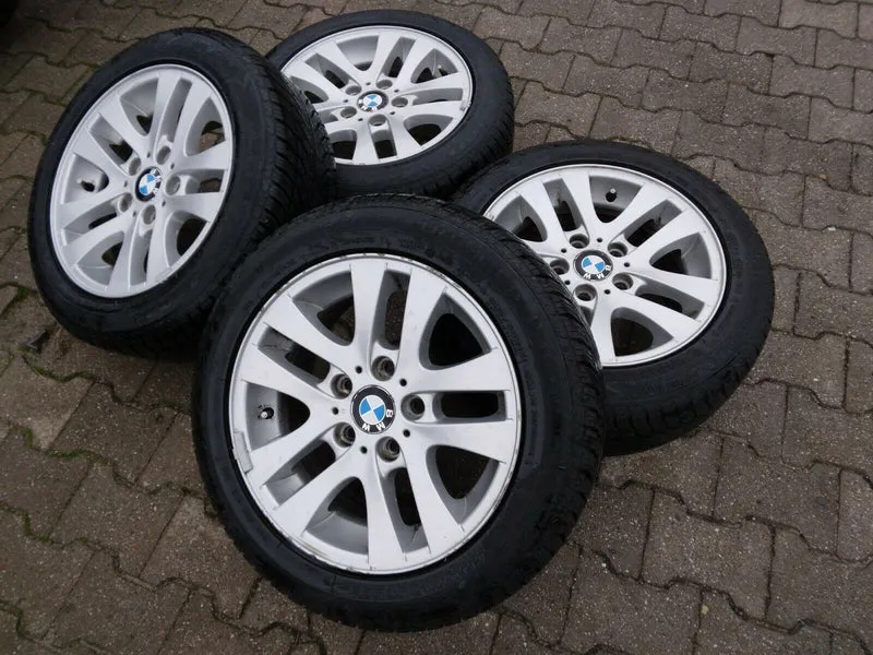 BMW E90 E91 Alufelgen 6775595 Styling 156 Winterreifen 205 55 R16 91H Goodyear