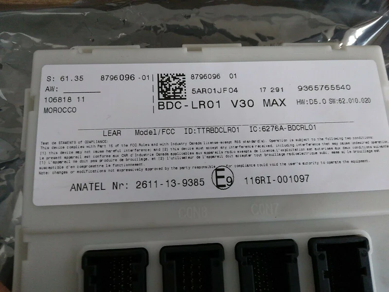 Neu BMW X5 F15 Grundsteuergerat 8796096 Body Domain Controller BDC 61358796096