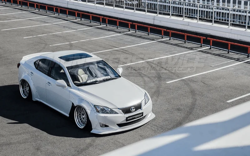 Frontlippe Lexus IS 05-12 mit Serienfront