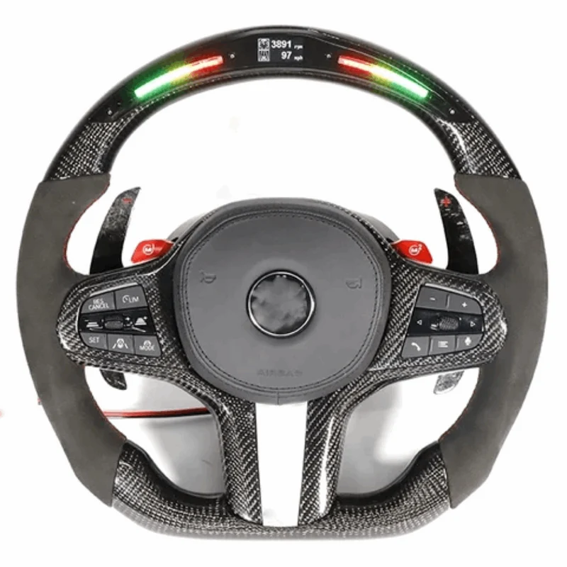 Carbon Lenkrad mit Schaltanzeige für BMW G20, G21, G22, G23, G24, G80 M3, G82 M4