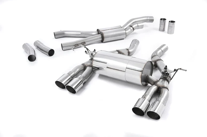 Milltek Sport Abgasanlage ab Kat für BMW 4 Serie F82/83 M4 Coupe/Cabrio M4 Competition & M4 CS Coupé (mit OPF)