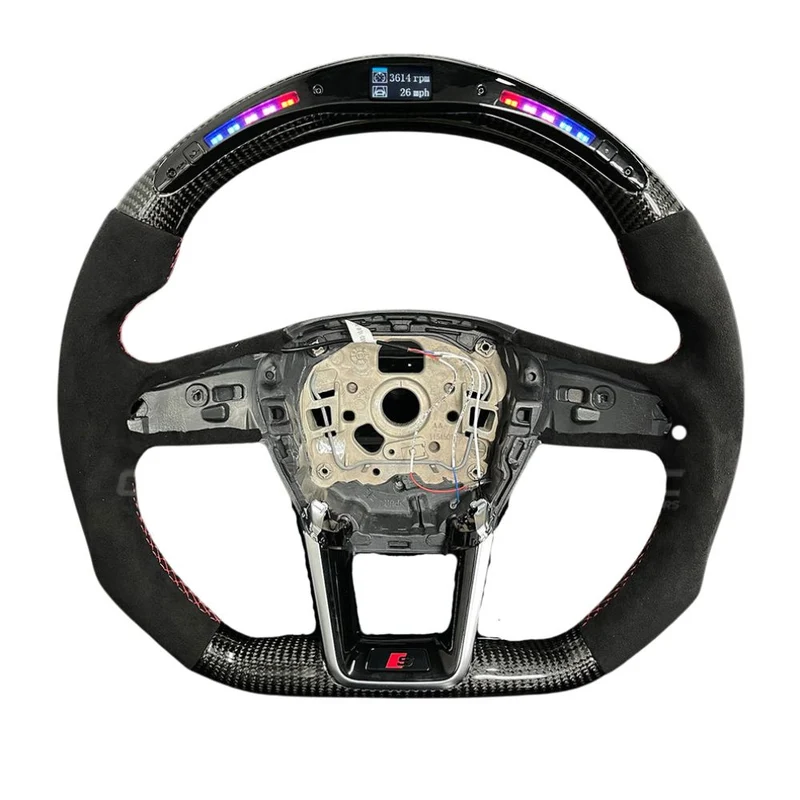 Carbon Lenkrad mit Schaltanzeige für Audi A6 C8, RS6, RS7 C8