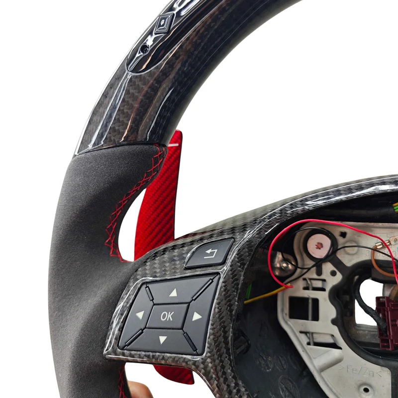 Carbon Lenkrad mit Schaltanzeige für Mercedes W204, W212, W207