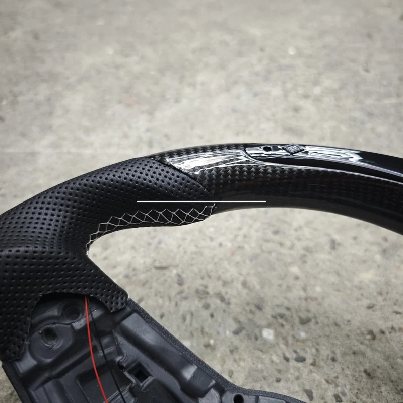 Carbon Lenkrad mit Schaltanzeige für Golf 7 VII, GTI, R (2013-2020)