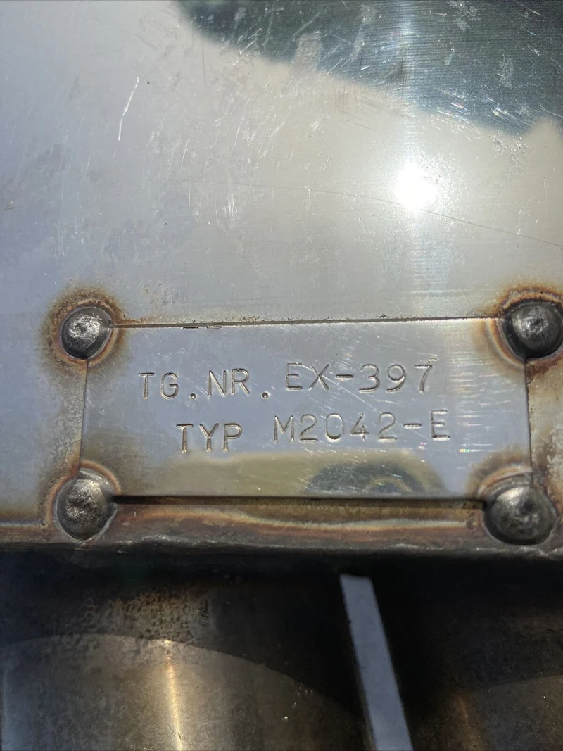 ORIG MASERATI 4200 GT AUSPUFFANLAGE SPYDER X PIPE 204476 CENTRAL SILENCER KOMPL.