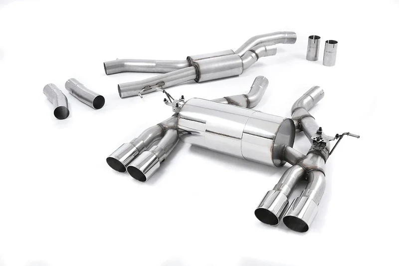 Milltek Sport Abgasanlage ab Kat für BMW 4 Serie F82/83 M4 Coupe/Cabrio M4 Competition & M4 CS Coupé ohne OPF