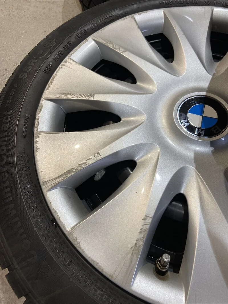 BMW F20 F21 WINTERREIFEN 195 55 R16 87H Continental RSC RDCI SENSOREN RADKAPPEN